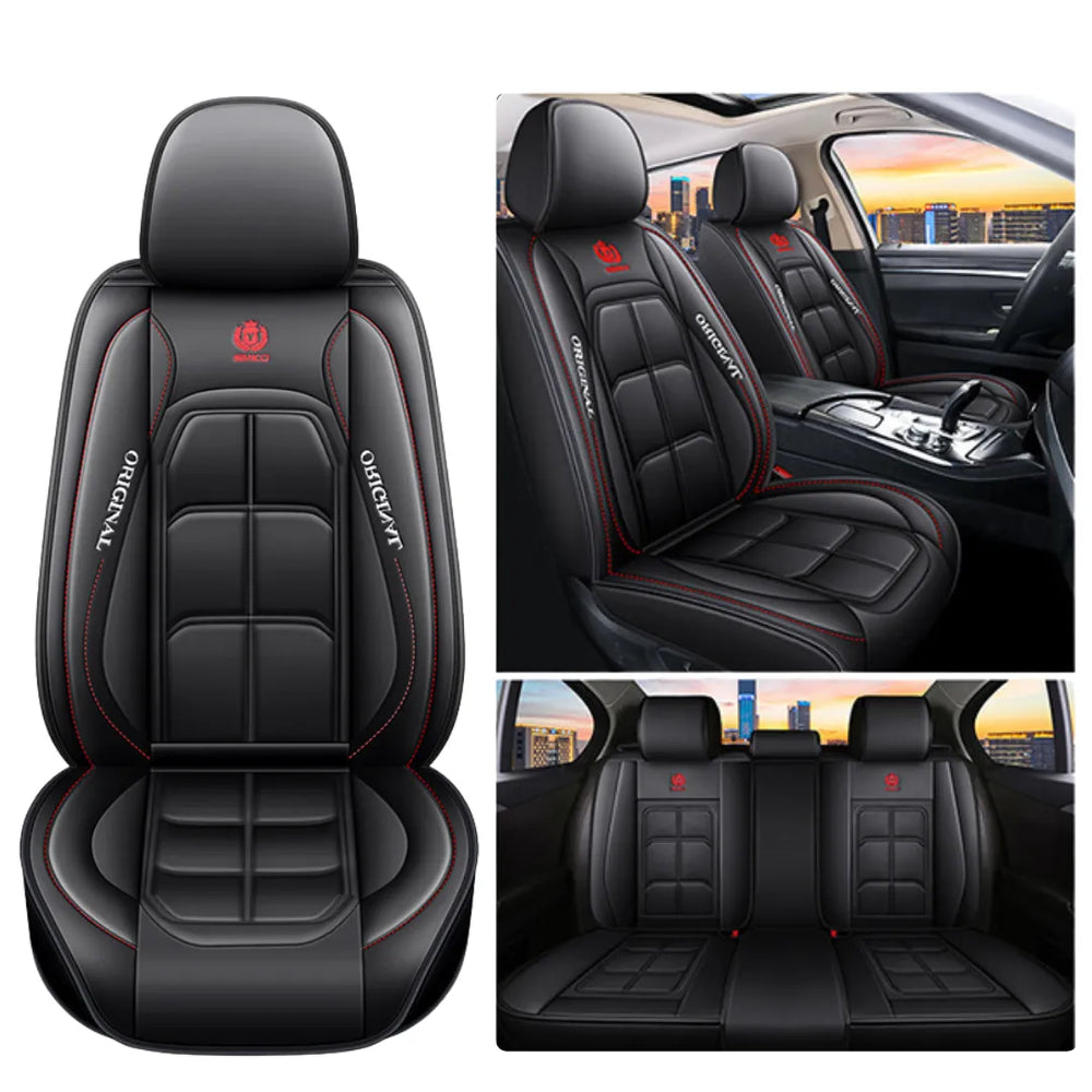 Kit Novren™ — Capas de Couro Premium + Tapetes e Capa de Volante GRÁTIS