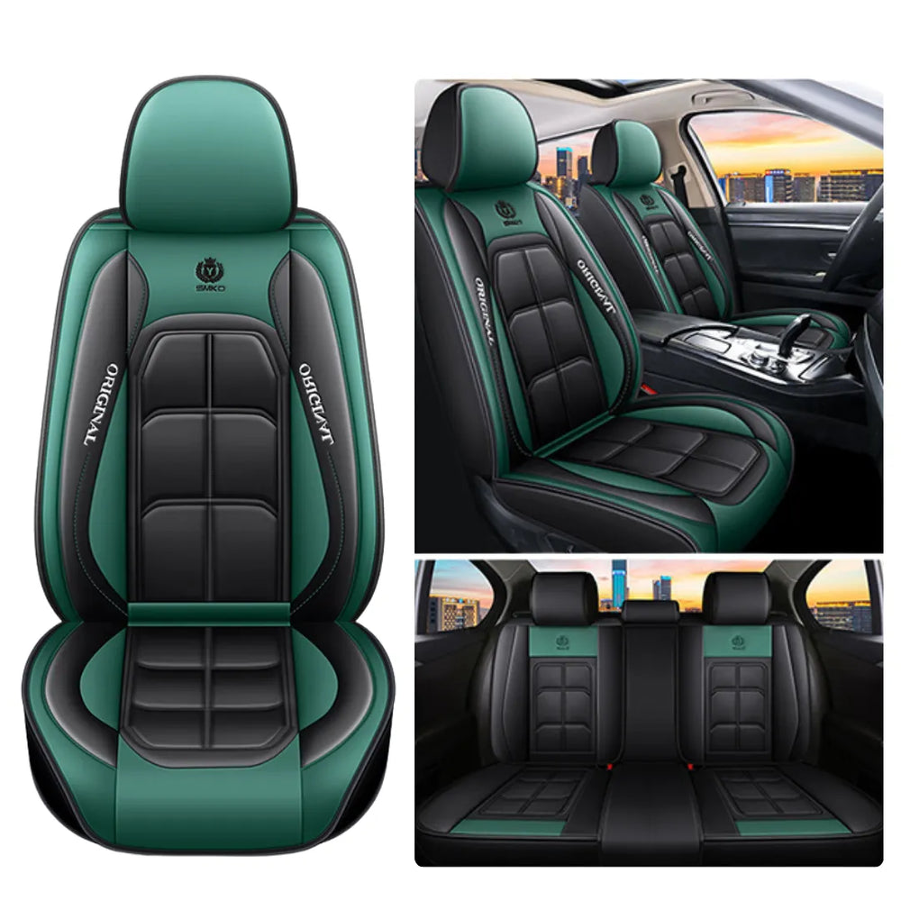 Kit Novren™ — Capas de Couro Premium + Tapetes e Capa de Volante GRÁTIS